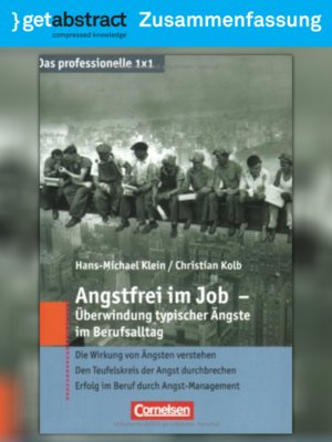 cover image of Angstfrei im Job (Zusammenfassung)